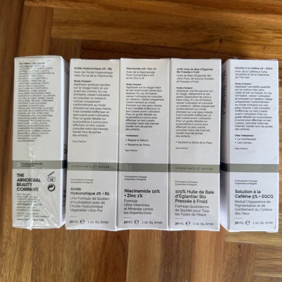 🆕 THE ORDINARY 5 PIECE SKINCARE SERUM SET OF 5 - SEALED - Picture 3 of 4
